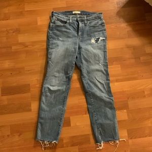 Madewell Stovepipe Jeans in Holburn Wash
